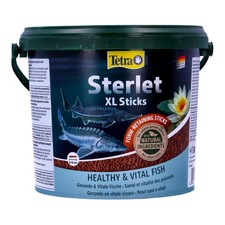 TETRA POND STERLET XL SINKING STICKS FISH FOOD 2400g / 5L STURGEONS FISH KOI