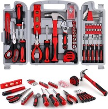 156Pc Home Tool Kit Set Alloy