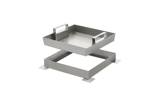 Stainless steel recessed - stainless,