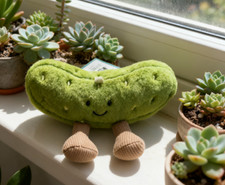 12cm Jellycat Amuseable Pickle Soft Toy –BNWT+ Bag,Perfect Christmas Gift！