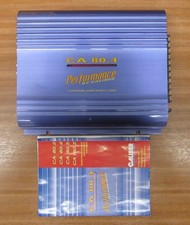 Car Audio Amplifier 4 Channel 4 x 80W Caliber CA 80.4 with Owners Manual