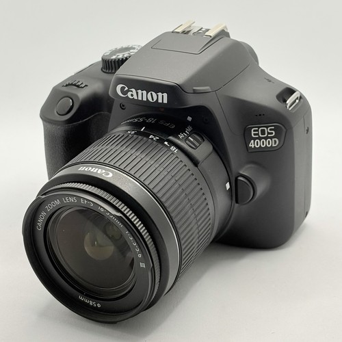 Canon 4000d with - with, 18-55mm