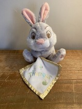 Disney Store Thumper The Rabbit Holding Blanket Soft Toy 9” Excellent Condition 