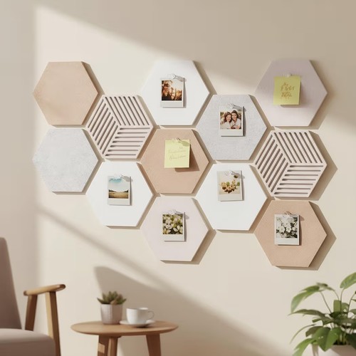 Pack hexagon felt cork - pack,
