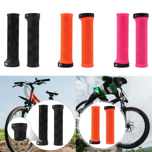 Lock bike grips - on,