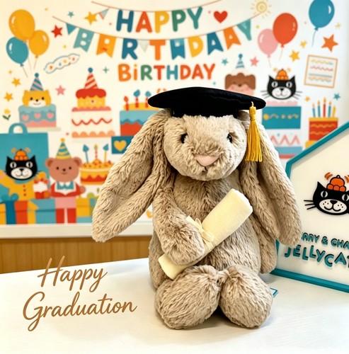 Brand new jellycat graduation - brand,