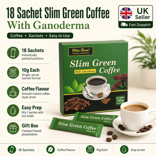 Green coffee with - green,