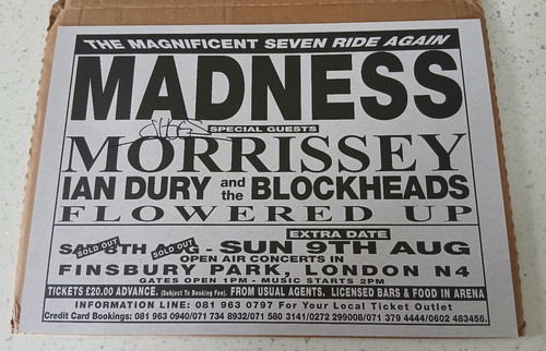 Madness suggs finsbury park - finsbury,