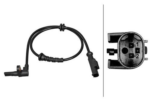 Hella abs wheel speed sensor - speed,