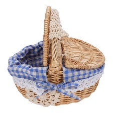 Wicker Picnic Basket With