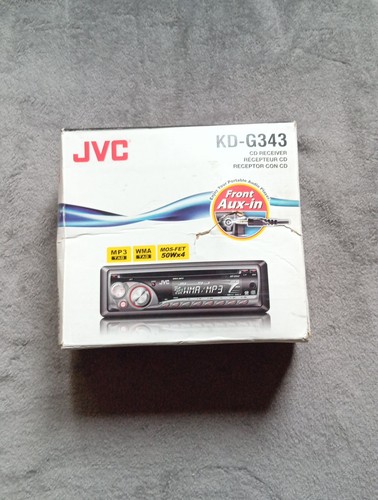 Jvc g343 car stereo - kd-g343, cd