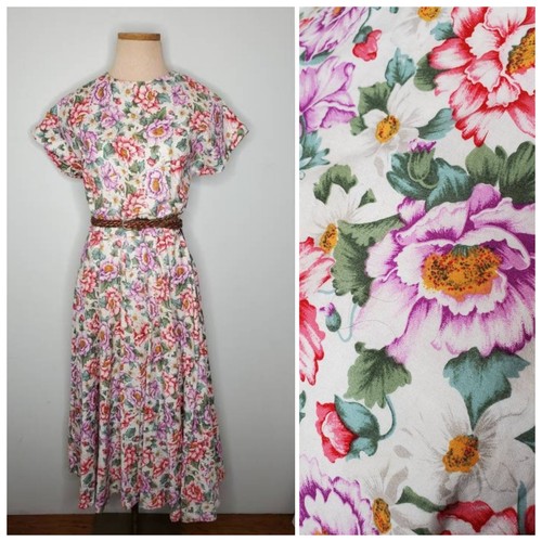 Vintage 80s handmade - 80s, floral