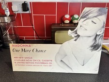 Madonna One More Chance Display Stand Very Rare