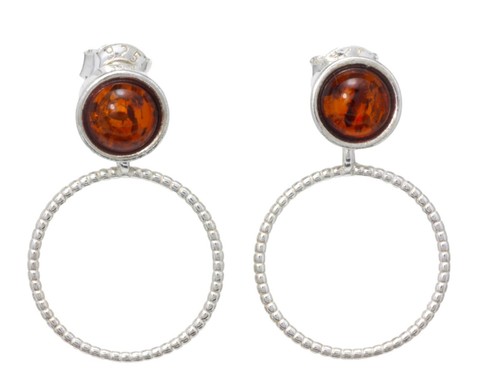 Natural baltic amber sterling - natural,