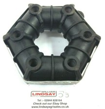 Grass Topper Rubber Doughnut Drive Coupling For Abbey Conor Fleming Major LSM 