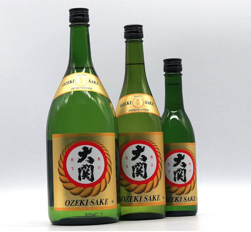 Ozeki junmai sake - junmai, japanese