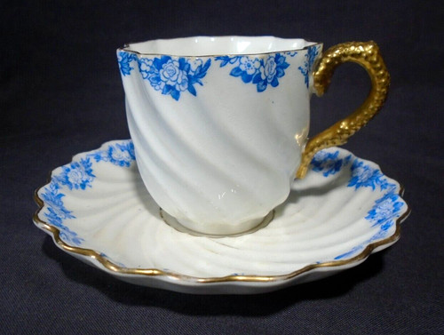 Antique coalport cup saucer - antique,