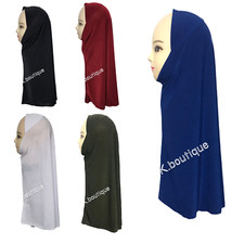 Plain One Piece Hijab Fits