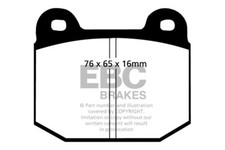 EBC Yellowstuff Front Brake
