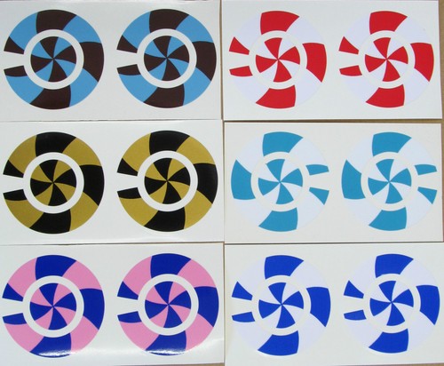 Bowls spiral markers set of - markers,