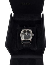 Paul Smith Swiss Made Stainless Steel Wristwatch Black Dial T2710 FMHJ