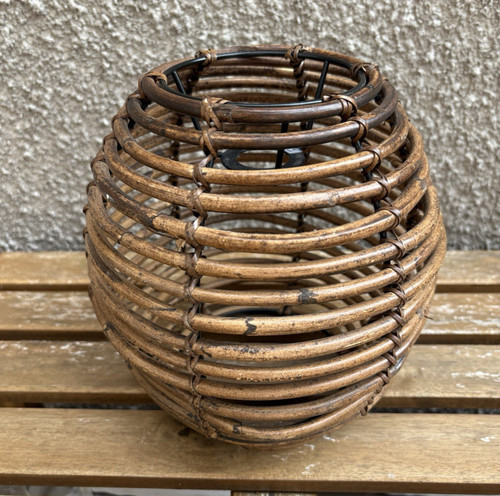 Small rattan pendant ceiling - small,