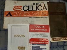 1973 Toyota Celica Owners