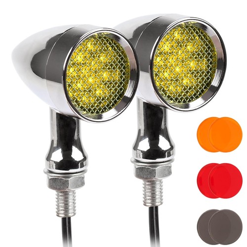 Chrome motorcycle led - chrome,
