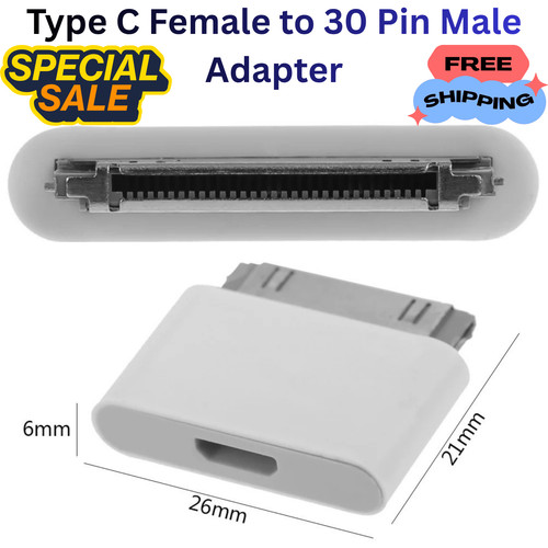 Type female pin male - c,