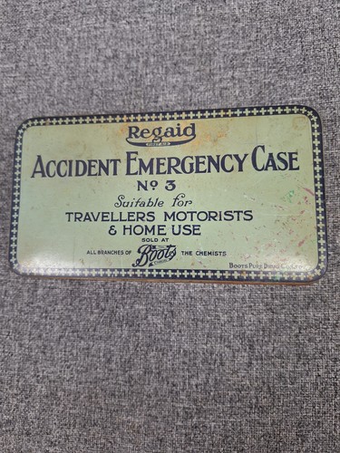 Vintage boots first aid kit - vintage,