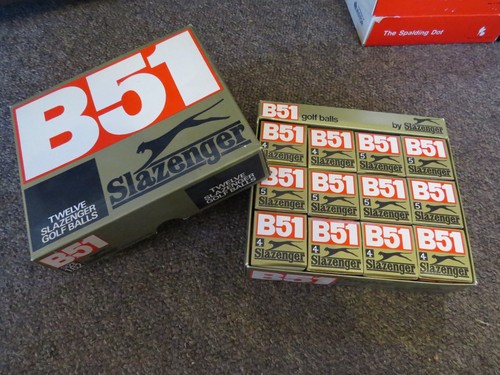 Vintage golf balls - balls, b51