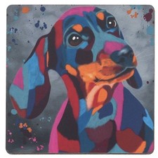 Aquamarine Dachshund MDF