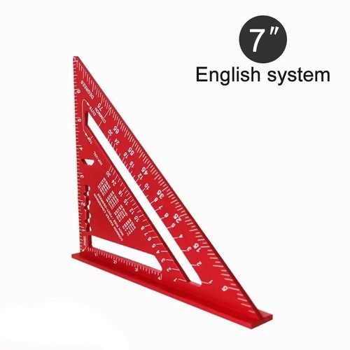 Aluminium alloy triangle - 7",