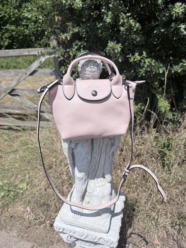Longchamp pliage cuir xs - longchamp,