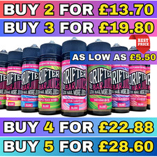 Drifter Shortfill Vape Bar Juice VG 50/50 100ml E Liquid 0mg No Nicotine Sub Ohm