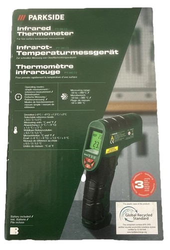 Parkside infrared thermometer - parkside,