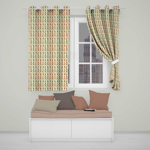 Blackout eyelet curtains - eyelet,