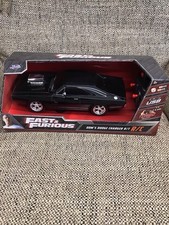 FAST & FURIOUS RC 1970 DODGE CHARGER 1:24 SCALE CAR NEW TOY