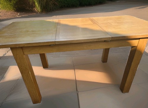Extending solid oak