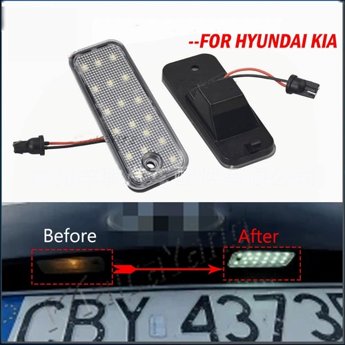 Led license plate light - plate,