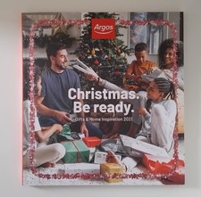 Vintage Argos 2021 Christmas Gift Guide Catalogue Unread Mint include Santa list