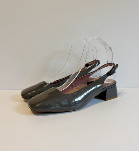 Next grey patent leather - next,