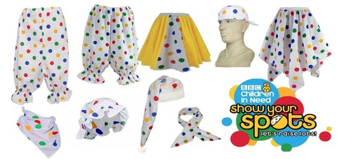 Childs multicoloured polka dot - childs,