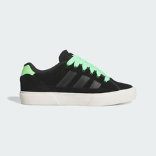 Adidas Originals COURT TNS PREMIERE SHOES in Black/Carbon/Lime Burst