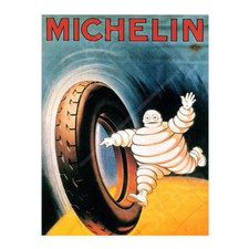 Michelin Metal Sign Plaque