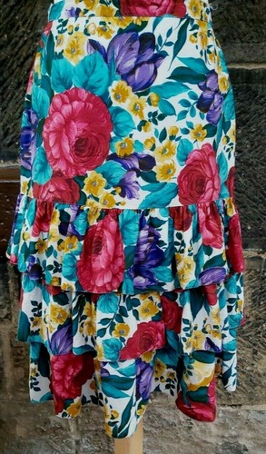 Vintage 1980s floral - vintage,