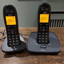 BT1000 Twin Digital Cordless Phones Black