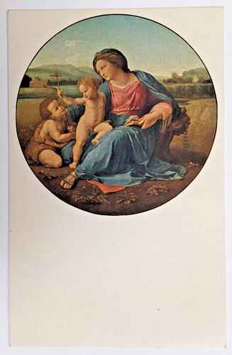 Vintage art postcard - art, the