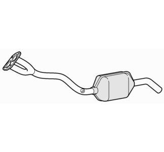 Type approved front pipe - approved,