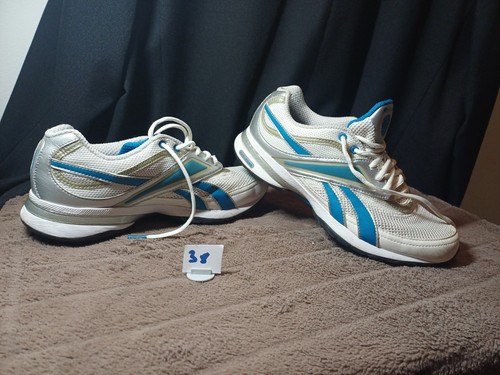 Reebok easytone white blue - easytone, white/blue